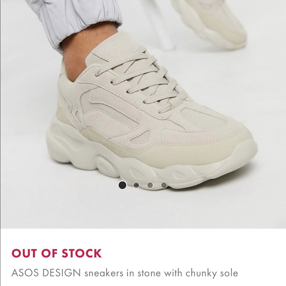 Asos chunky sneaker trainers